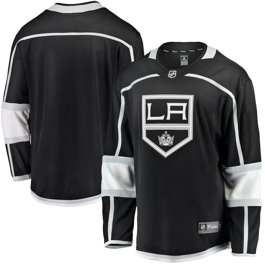 Men Los Angeles Kings Fanatics Branded Black Home Breakaway NHL Jersey->customized nhl jersey->Custom Jersey